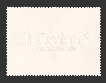 paper sample isolated