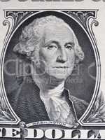 Washington on 1 dollar note, United States