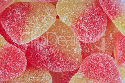 many Multicolor Fruit Jelly many Multicolor Fruit Jelly