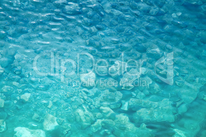 crystal clear water