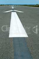 runway, markings, airfield, arrow, fly, airplane, ship, air, asphalt