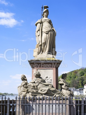 Minerva-Denkmal in Heidelberg