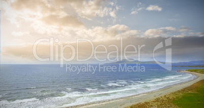 Idyllic view of beach