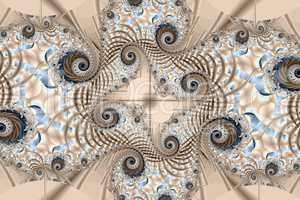 Illustration: the beautiful fractal patterns of lines of differe
