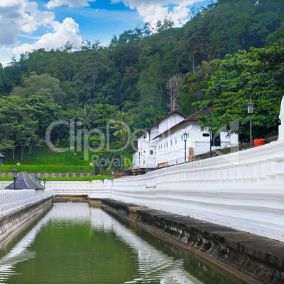 Buddhist Temple of Tooth of the Buddha, Kandy Sri Lanka