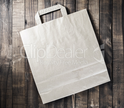 Blank paper bag