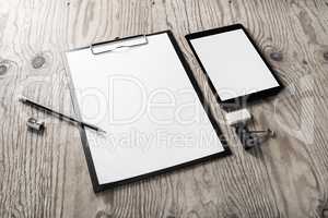 Blank stationery set