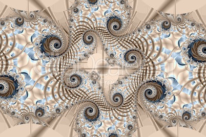 Illustration: the beautiful fractal patterns of lines of differe