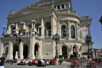 Frankfurt am Main Alte Oper, Frankfurt Main old Opera