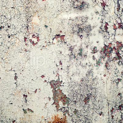 Grunge peeling paint texture