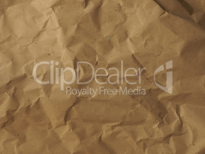 Crumpled paper texture