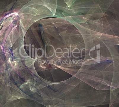 image of one Digital Fractal on Black Color image of one Digital Fractal on Black Color