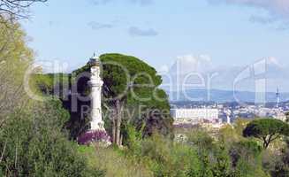 Lighthouse of Gianicolo hill