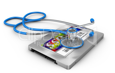 ssd and stethoscope