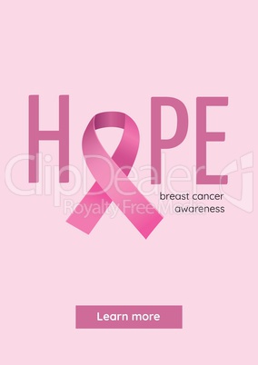 Breast cancer awareness website