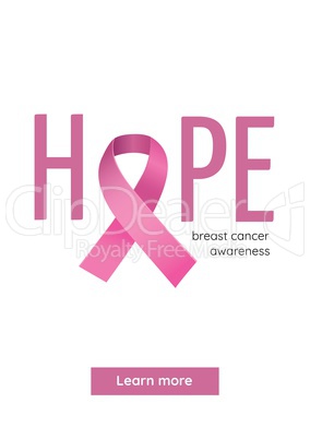 Breast cancer awareness website