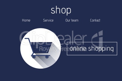 Online shopping interface