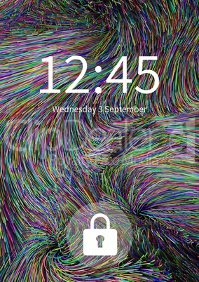 Phone blocked screen interface