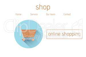 Online shopping interface