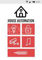 Smart house application interface