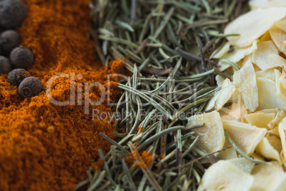 Close-up of spices