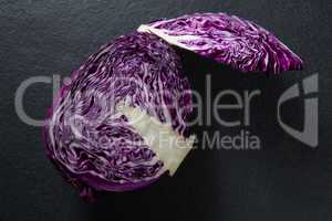 Close-up of red cabbage