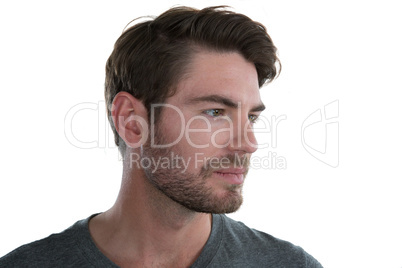 Man looking away Man looking away