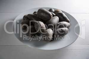 Sweet potatoes in plate