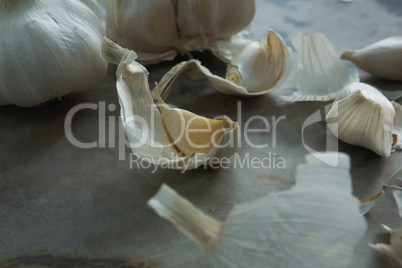 Close-up of garlic