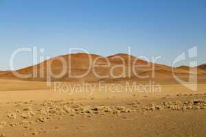 Sanddünen in Sossusvlei, Namibia, sand dunes in Sossusvlei, Nam