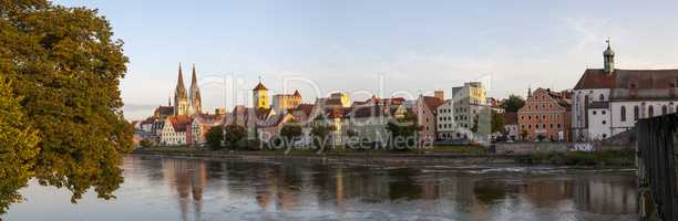 Regensburg an der Donau, Bayern, Deutschland