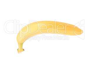 raw Yellow Banana Isolated