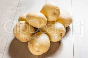 Yukon white potatoes