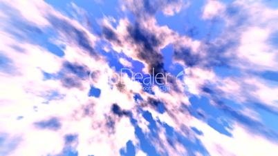 abstract background sky blue