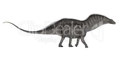 Amargasaurus dinosaur - 3D render