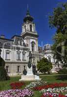 Count Gyorgy Laszlo Festetics de Tolna statue, Festetics Palace, Keszthely, Hungary