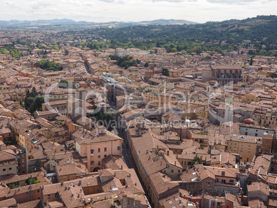 Aerial view of Bologna