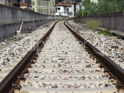 railway track perspective