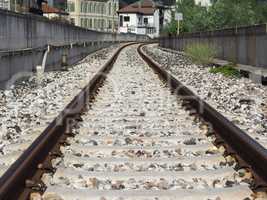 railway track perspective
