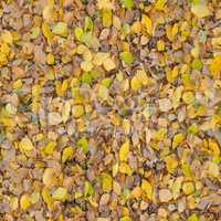 seamless brown leaves texture background