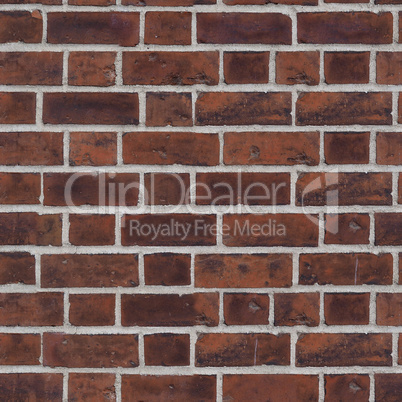 seamless red brick texture background