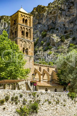 moustiers-ste-marie in the South of France