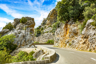 Street Grand Canyon in southern France