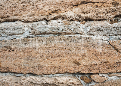 Texture of old stone wall.