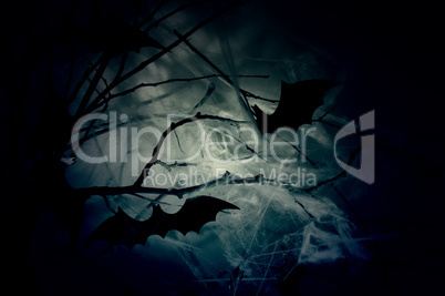 Bats on branches