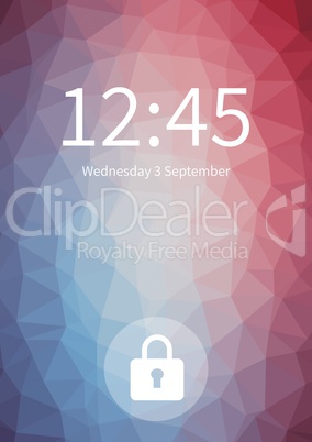 Phone blocked screen interface