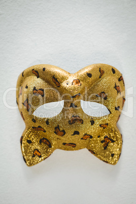 Upside down image of mask