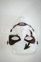 Mask on white background