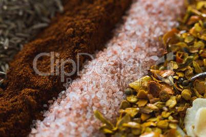 Close-up of spices