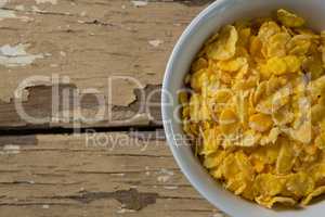 Bowl of wheaties cereal
